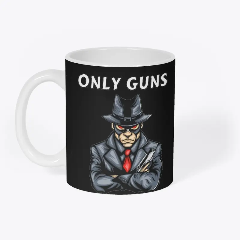 Only guns, Mafia esport mascot